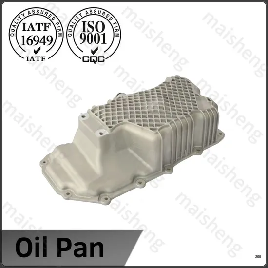Cárter de aceite de aluminio